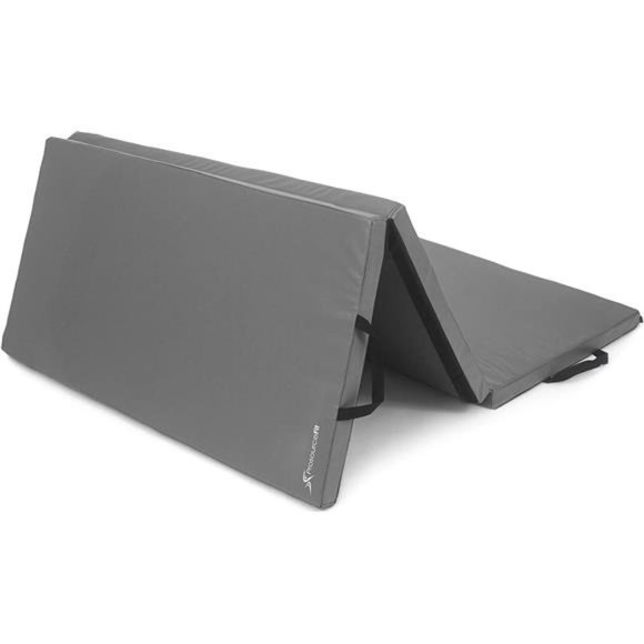 Tri-Fold Folding Thick Exercise Mat 6’x4’ with Carrying Handles - Picture 1 of 7
